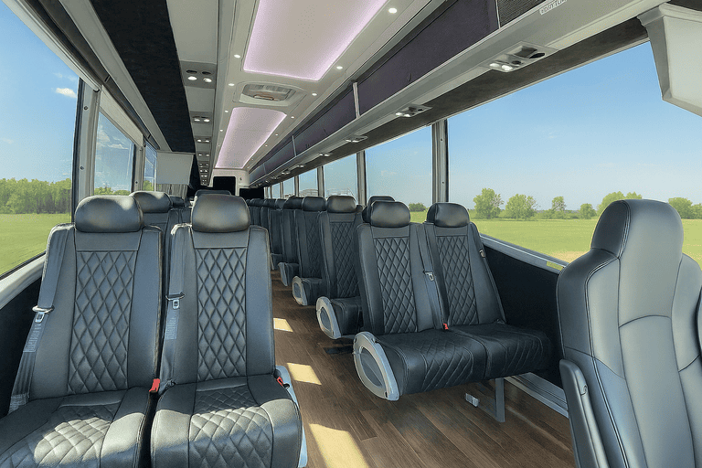 coach bus in Rancho Cucamonga